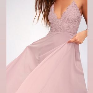 Maxi Dress Dusty Lavender
